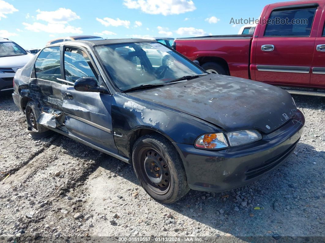 1993 Honda Civic Lx Black vin: 1HGEG8552PL035315