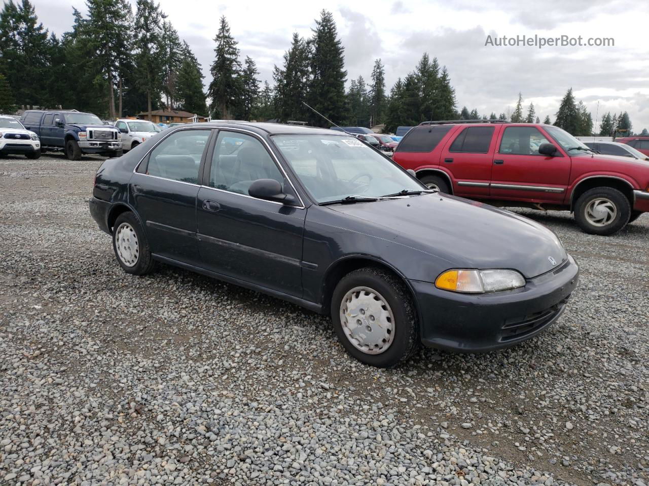 1995 Honda Civic Lx Gray vin: 1HGEG8553SL015583