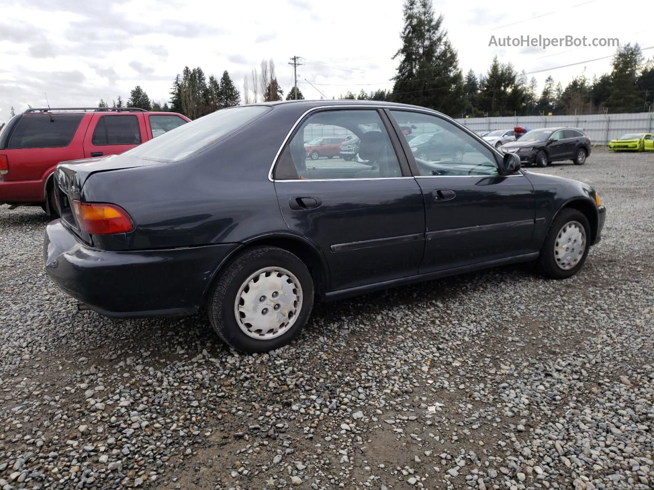 1995 Honda Civic Lx Серый vin: 1HGEG8553SL015583