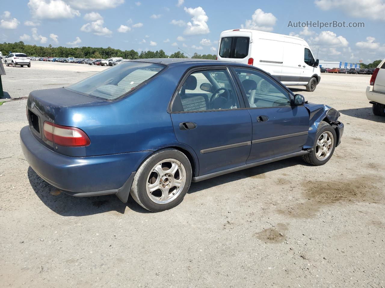 1995 Honda Civic Dx Синий vin: 1HGEG8642SL006640