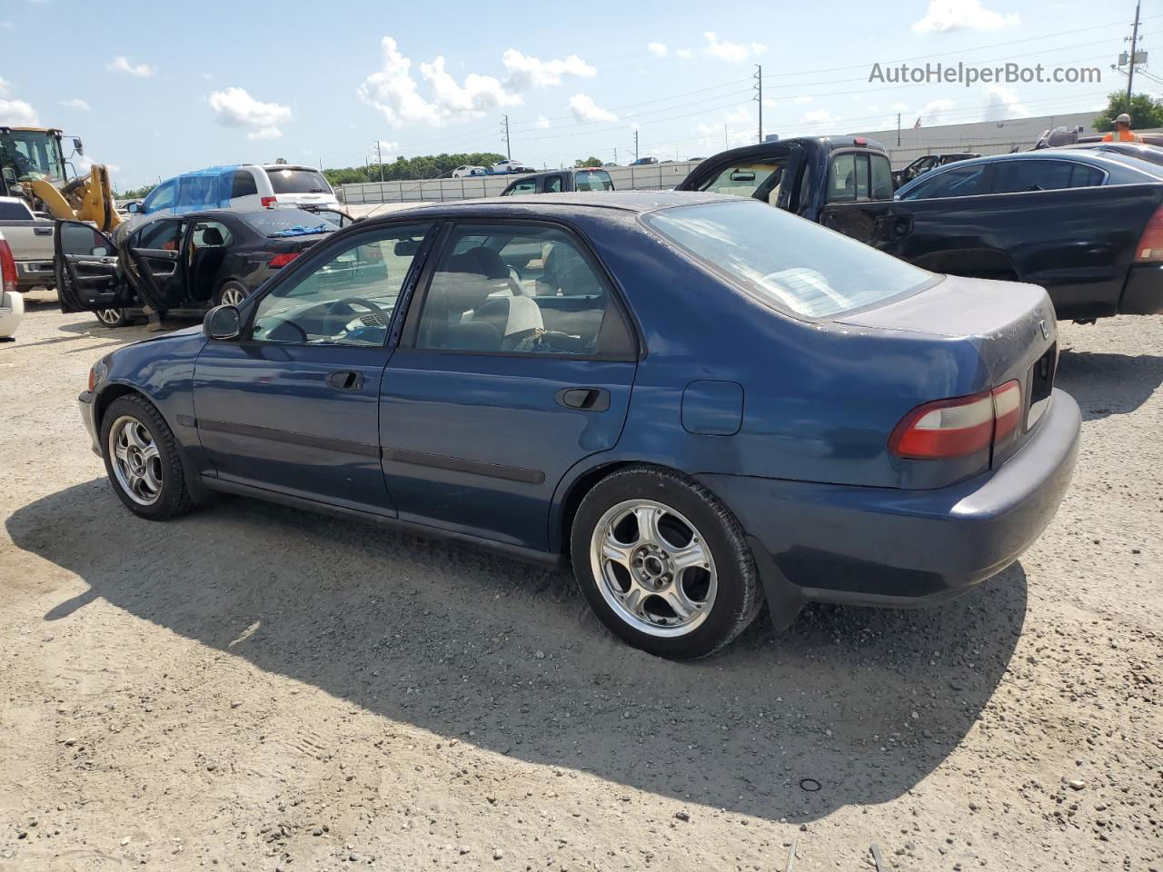 1995 Honda Civic Dx Blue vin: 1HGEG8642SL006640