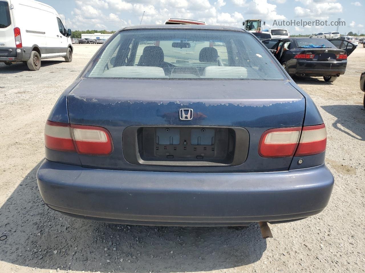 1995 Honda Civic Dx Blue vin: 1HGEG8642SL006640