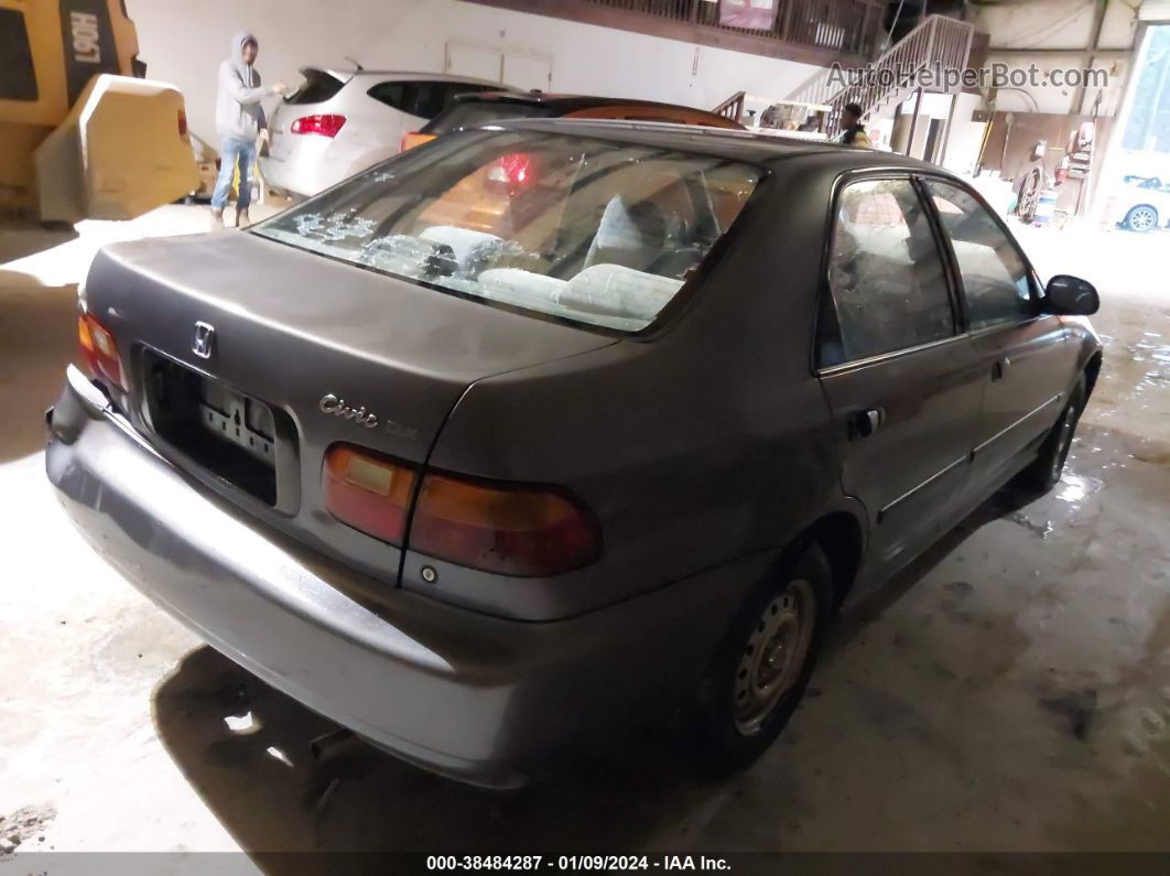 1995 Honda Civic Dx/lx Gray vin: 1HGEG8643SL020045