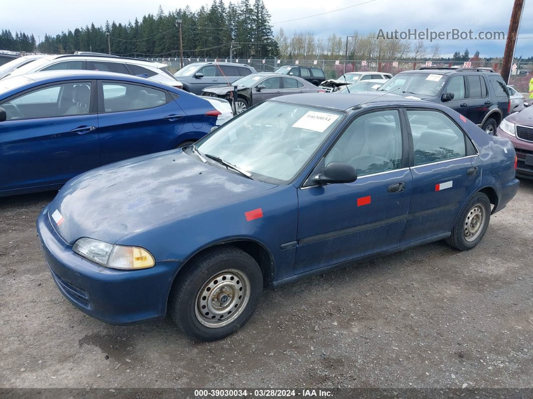 1993 Honda Civic Dx Blue vin: 1HGEG8645PL044547