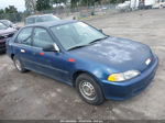 1993 Honda Civic Dx Blue vin: 1HGEG8645PL044547