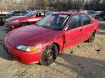 1995 Honda Civic Dx Red vin: 1HGEG8647SL006018