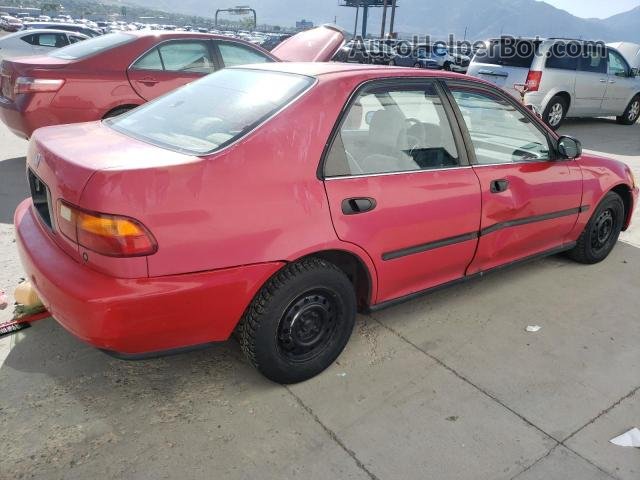 1995 Honda Civic Dx Red vin: 1HGEG8649SL011401