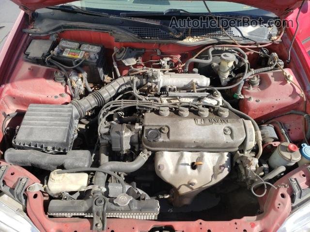 1995 Honda Civic Dx Red vin: 1HGEG8649SL011401