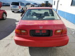 1995 Honda Civic Dx Red vin: 1HGEG8649SL011401