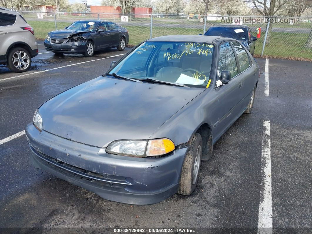 1994 Honda Civic Dx/lx/se Gray vin: 1HGEG864XRL008291