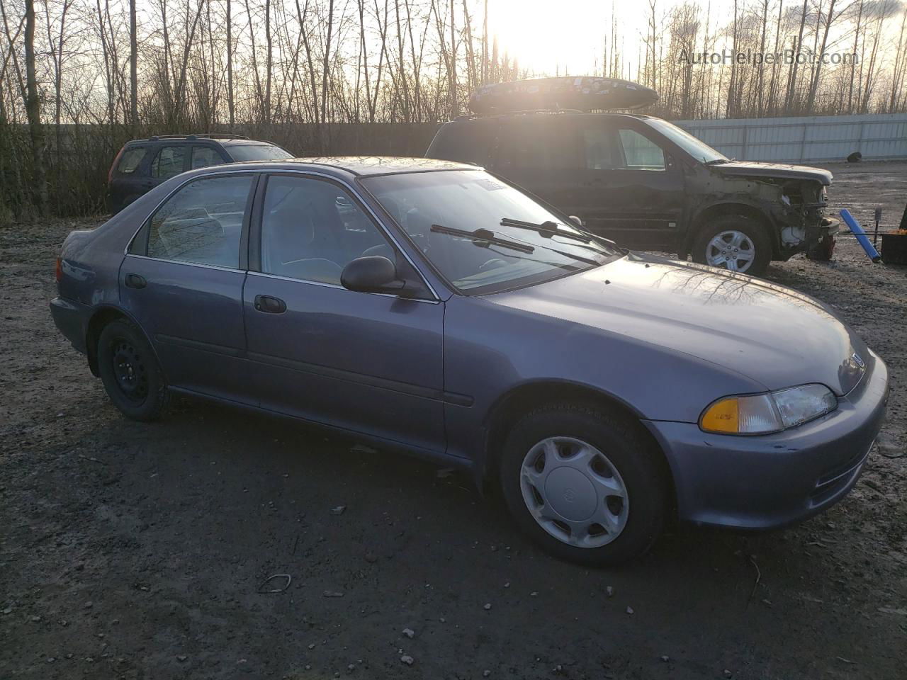 1994 Honda Civic Lx Gray vin: 1HGEG8650RL023083