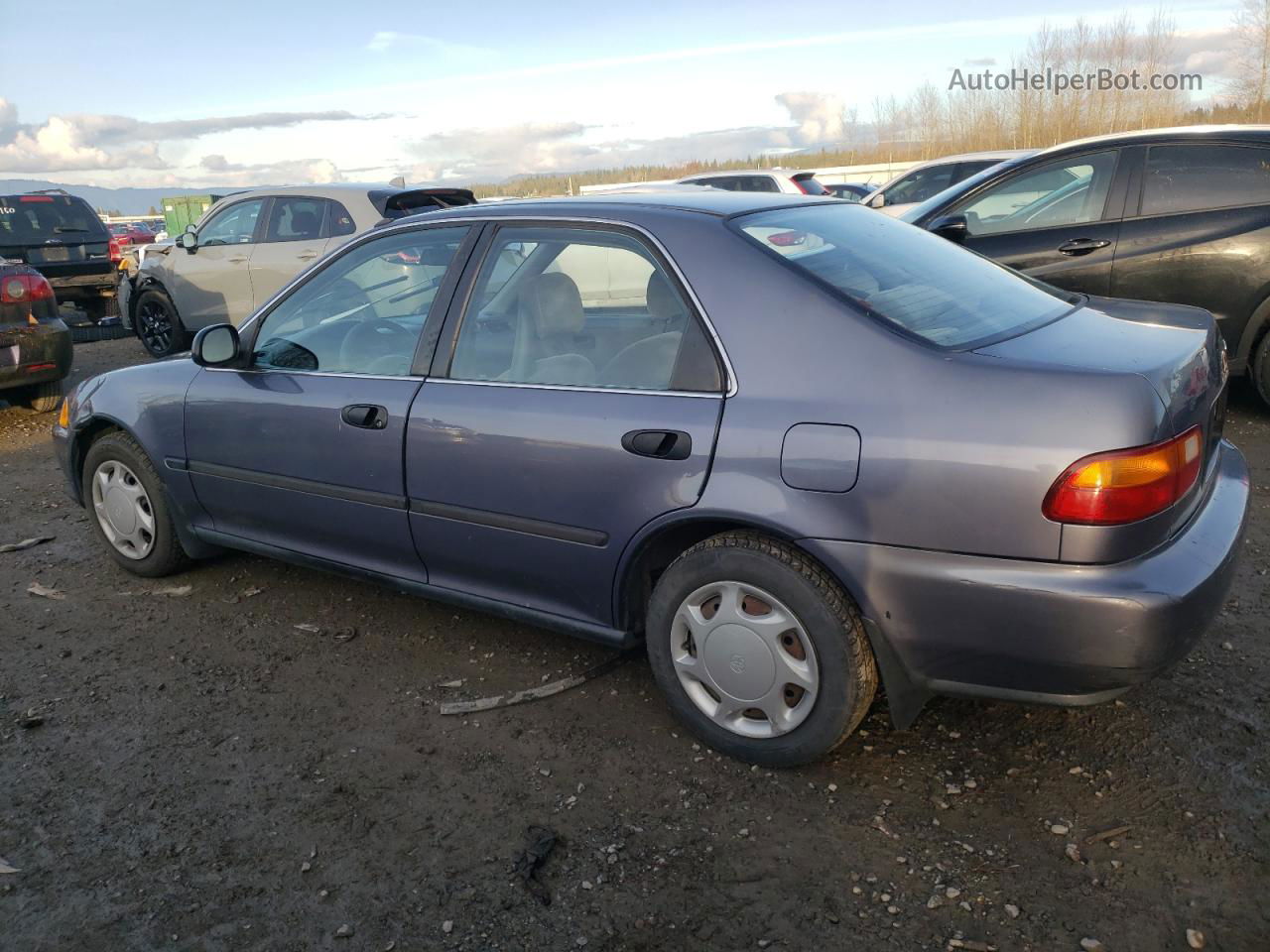 1994 Honda Civic Lx Gray vin: 1HGEG8650RL023083