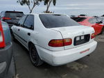 1995 Honda Civic Lx White vin: 1HGEG8650SL006872