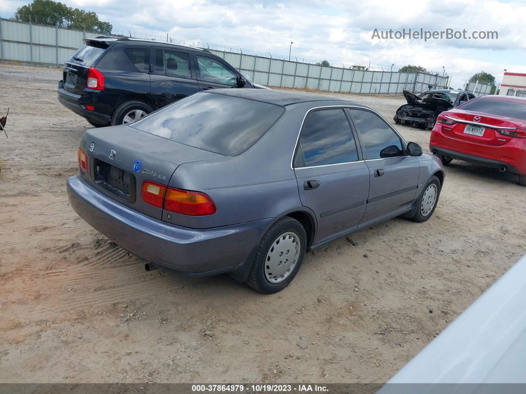 1995 Honda Civic Lx Gray vin: 1HGEG8650SL041492