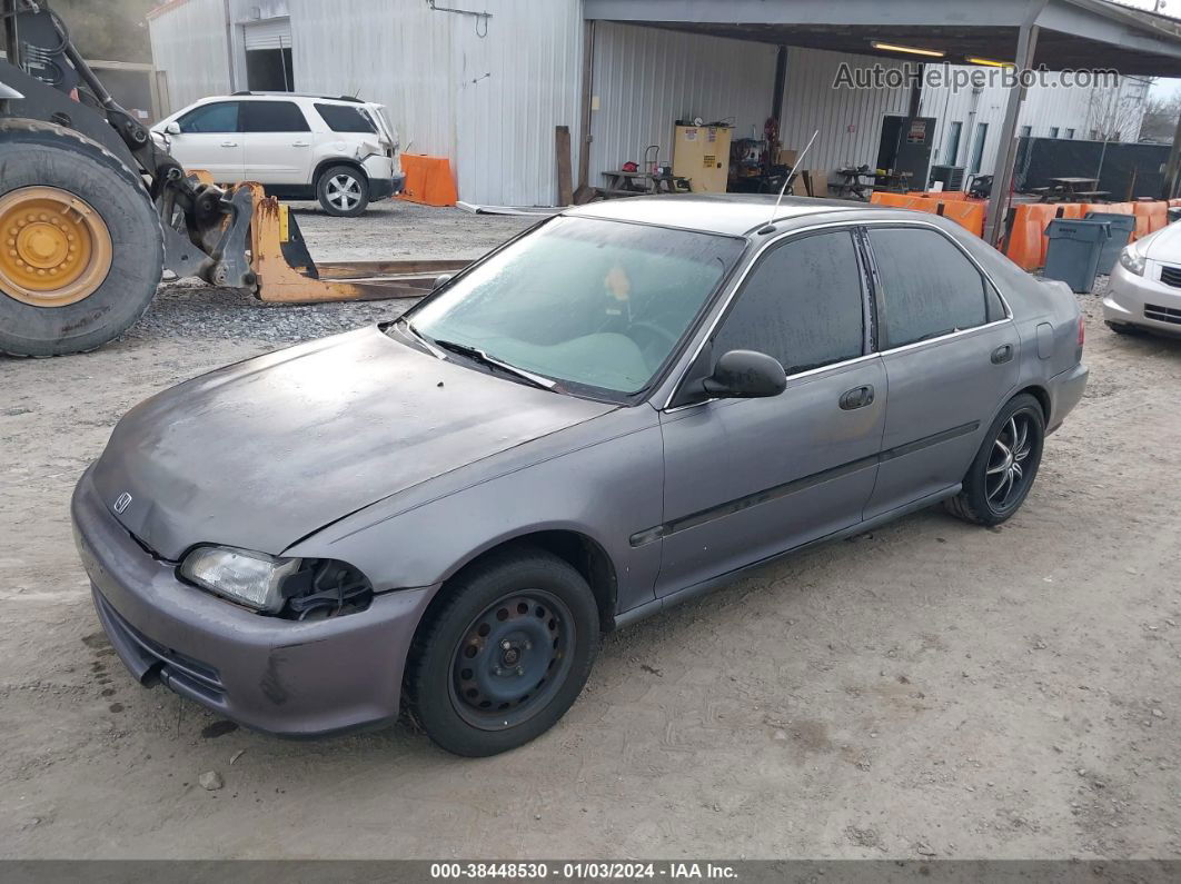 1995 Honda Civic Lx Gray vin: 1HGEG8652SL046869