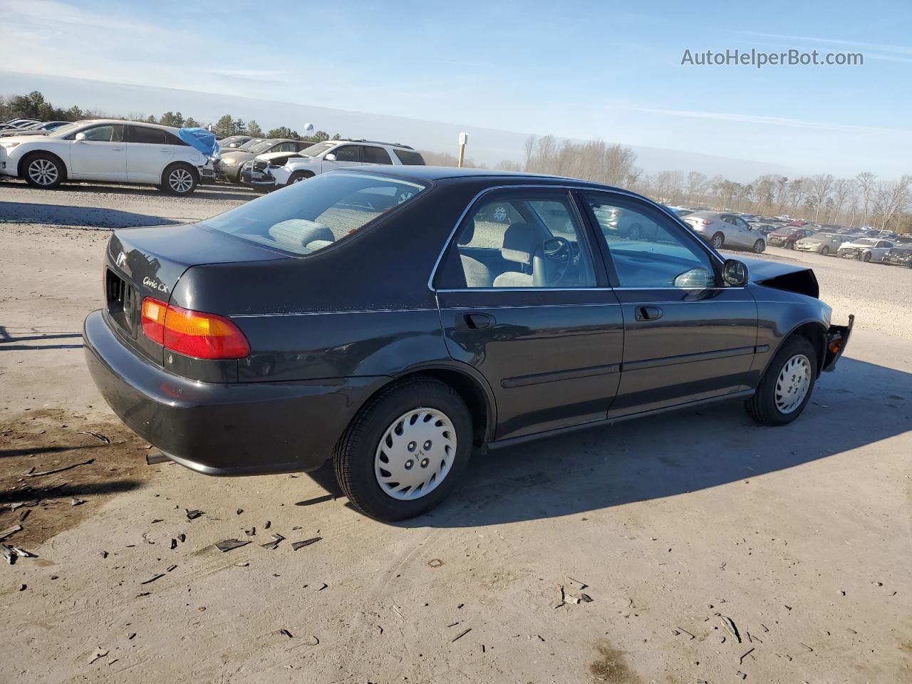 1993 Honda Civic Lx Black vin: 1HGEG8654PL016134