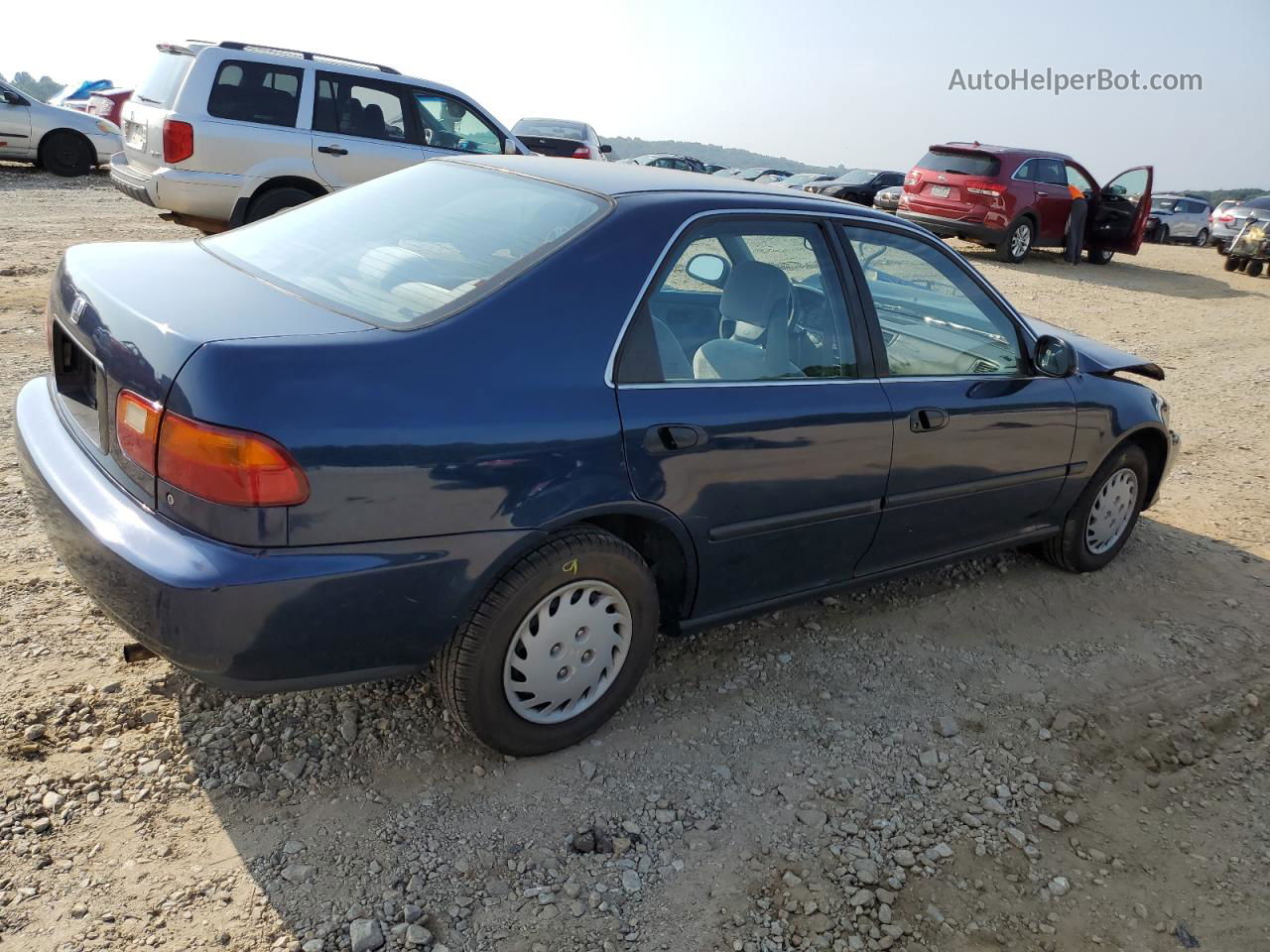 1993 Honda Civic Lx Blue vin: 1HGEG8656PL003630