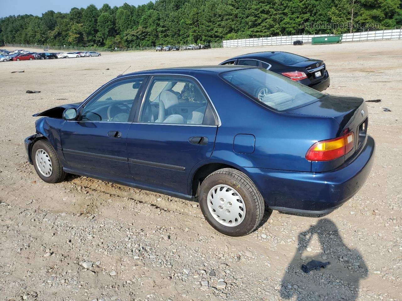 1993 Honda Civic Lx Синий vin: 1HGEG8656PL003630