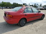 1995 Honda Civic Lx Red vin: 1HGEG8656SL055591