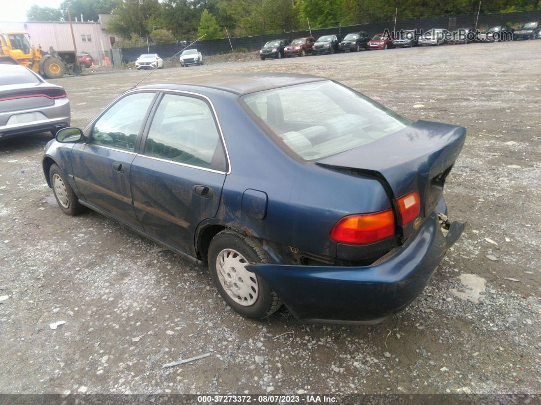 1993 Honda Civic Lx Темно-синий vin: 1HGEG8657PL015463