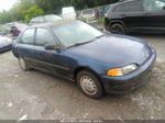 1993 Honda Civic Lx Темно-синий vin: 1HGEG8657PL015463