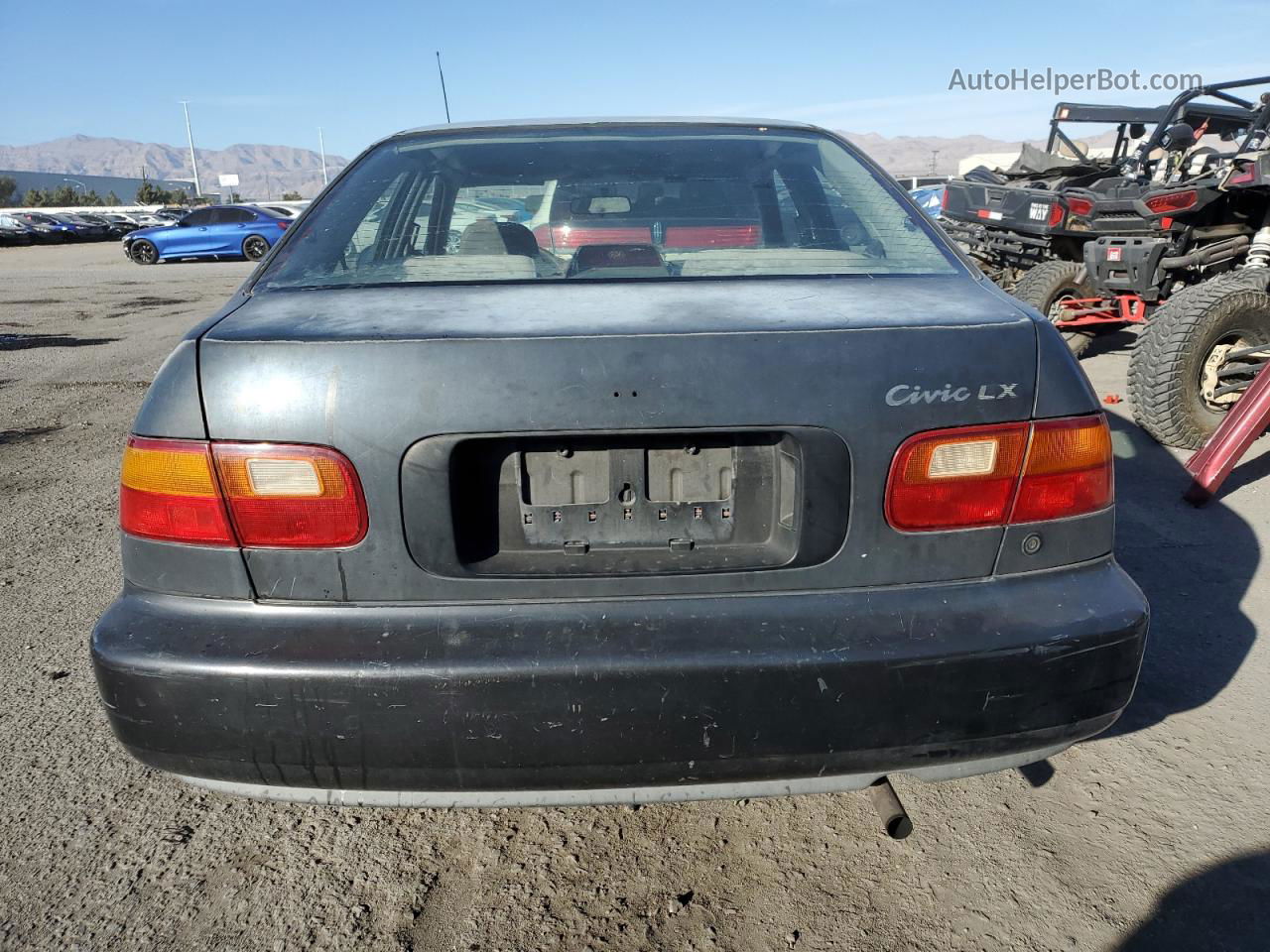 1993 Honda Civic Lx Charcoal vin: 1HGEG865XPL042995