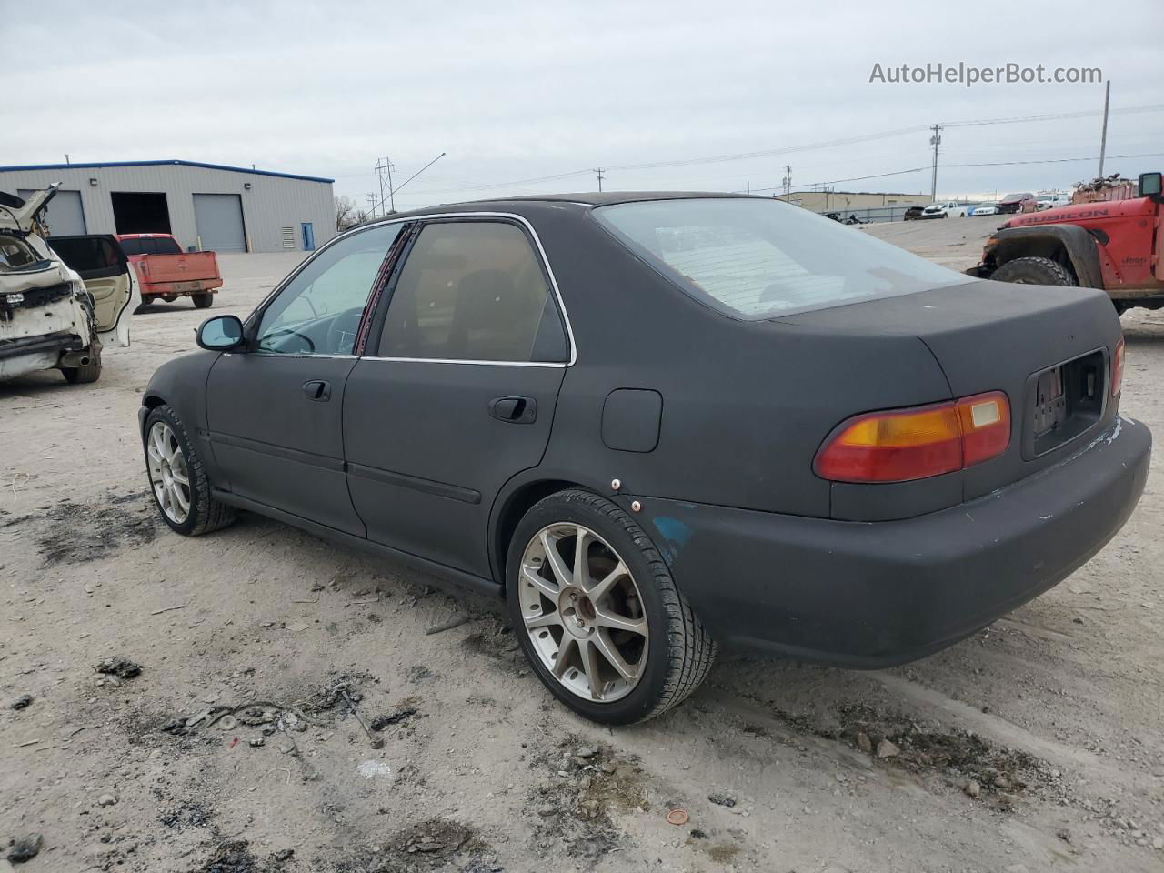 1994 Honda Civic Lx Black vin: 1HGEG8660RL019463