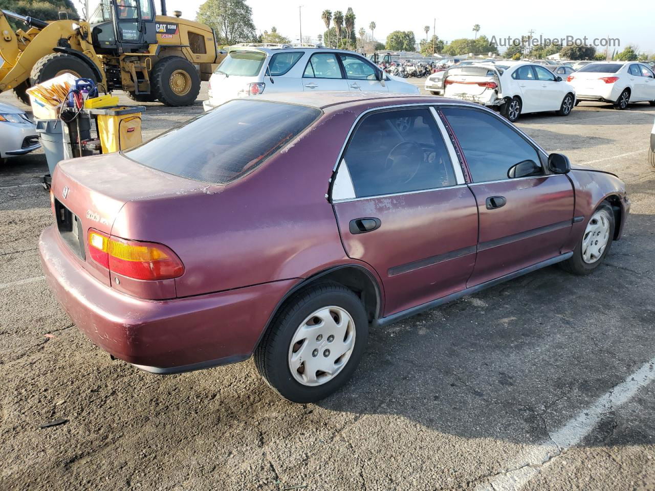 1994 Honda Civic Lx Purple vin: 1HGEG8661RL011906