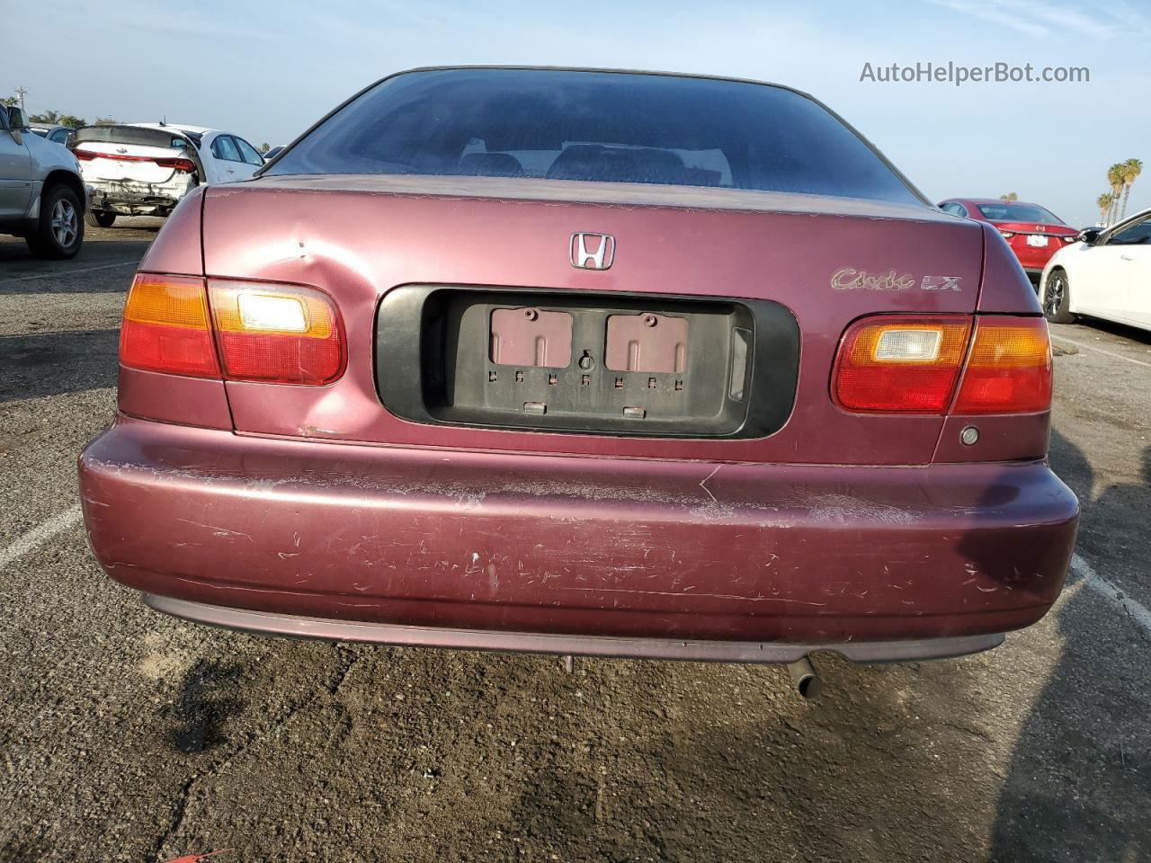 1994 Honda Civic Lx Purple vin: 1HGEG8661RL011906