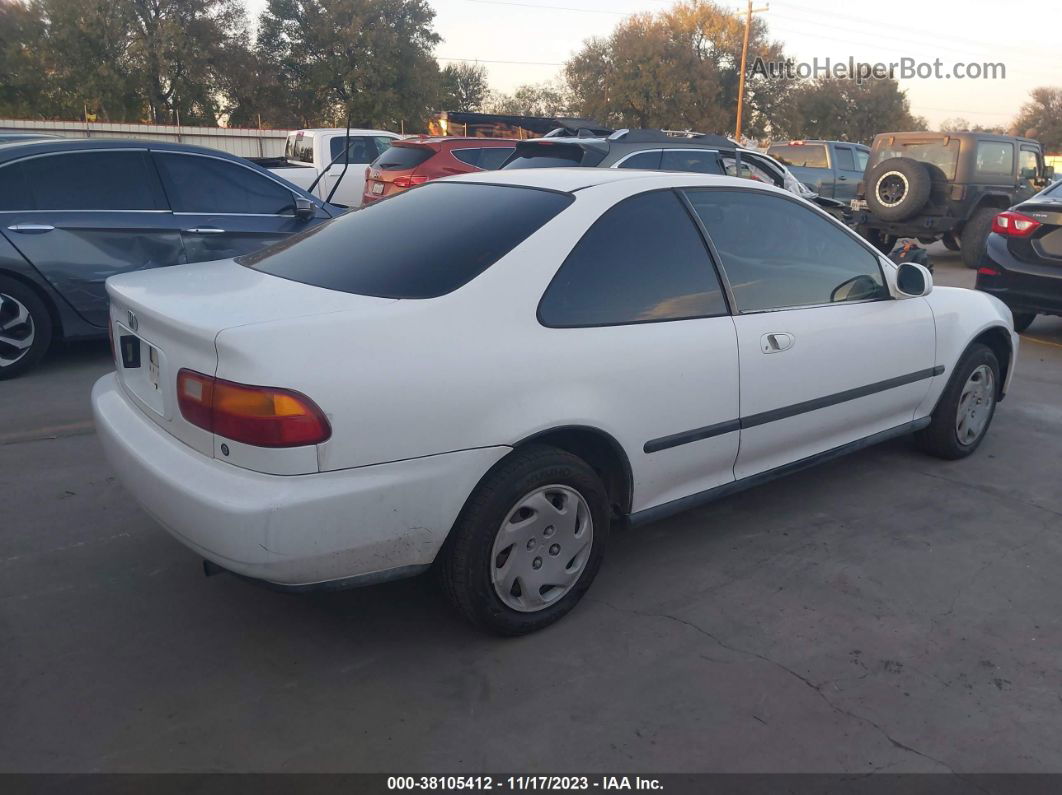 1994 Honda Civic Ex White vin: 1HGEJ1120RL006161