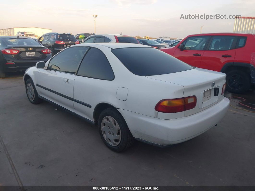 1994 Honda Civic Ex White vin: 1HGEJ1120RL006161