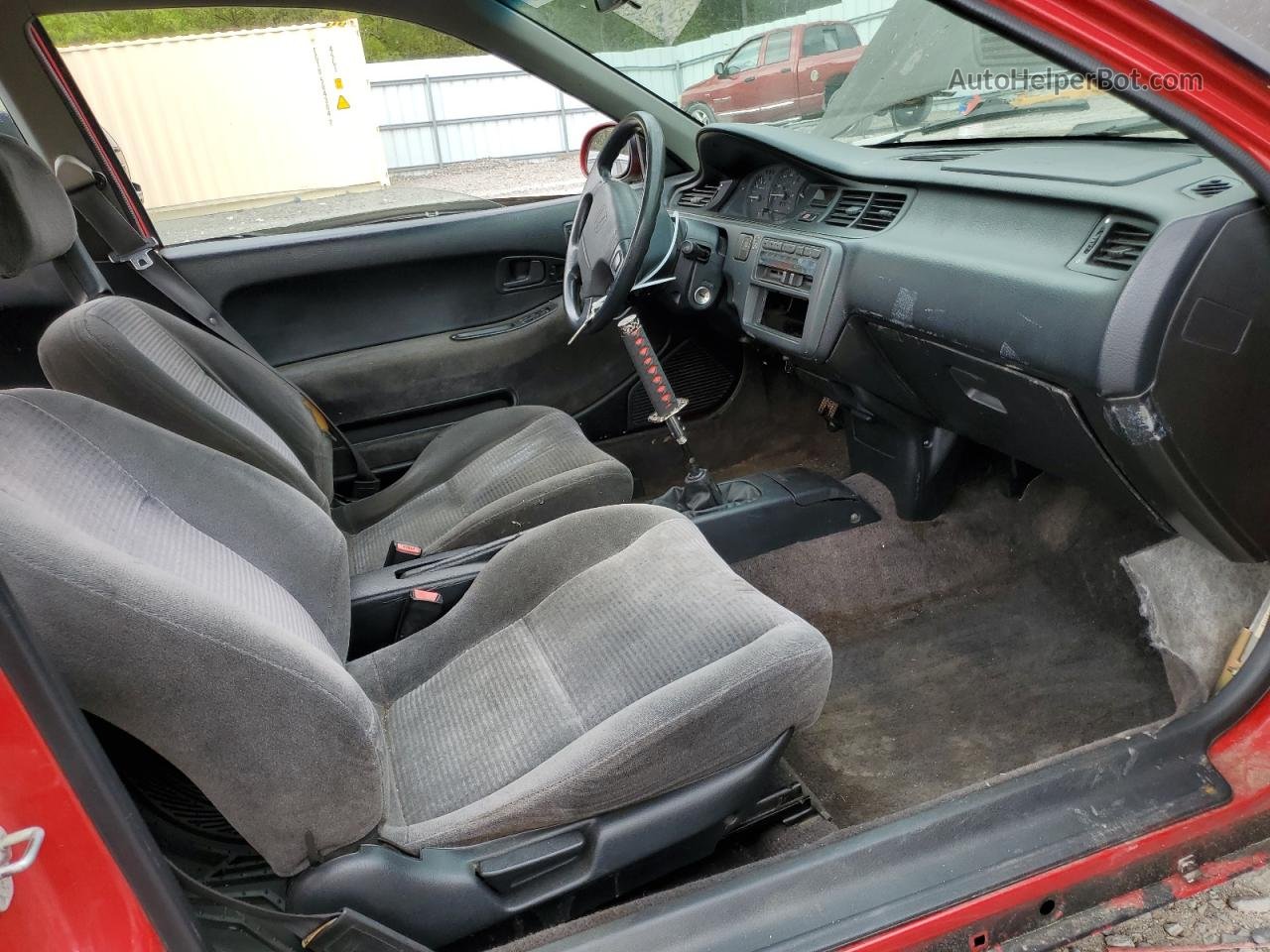 1995 Honda Civic Ex Red vin: 1HGEJ1122SL025297