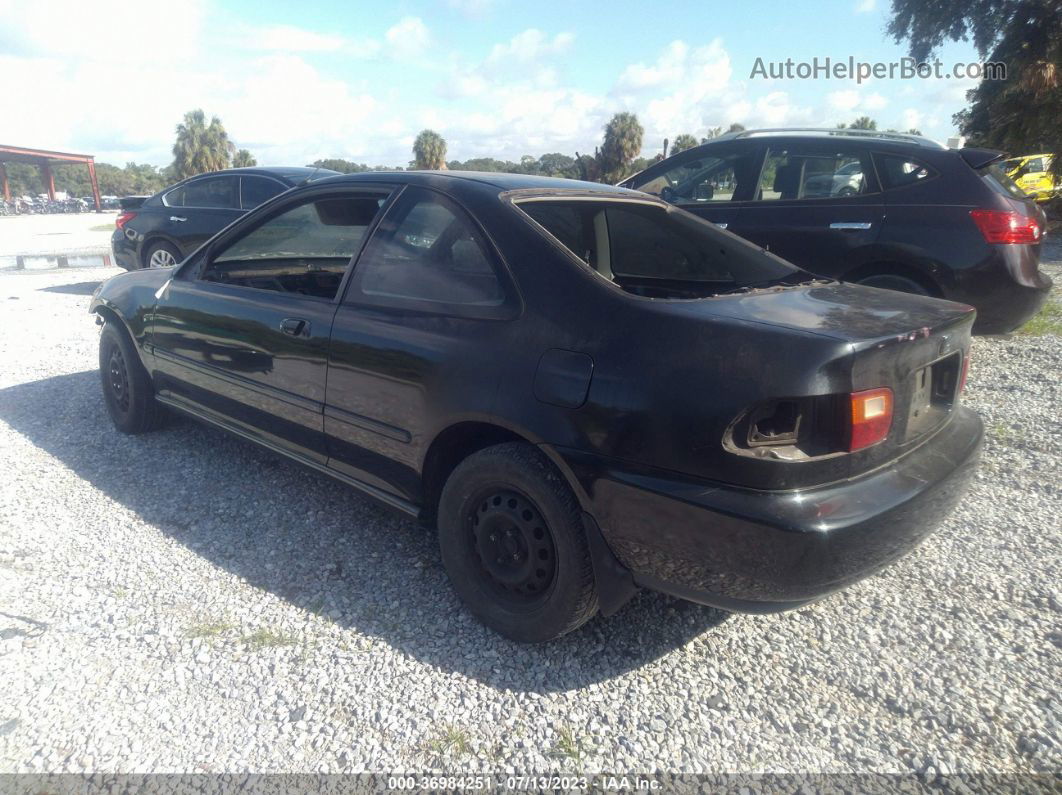 1995 Honda Civic Ex Black vin: 1HGEJ1122SL061622