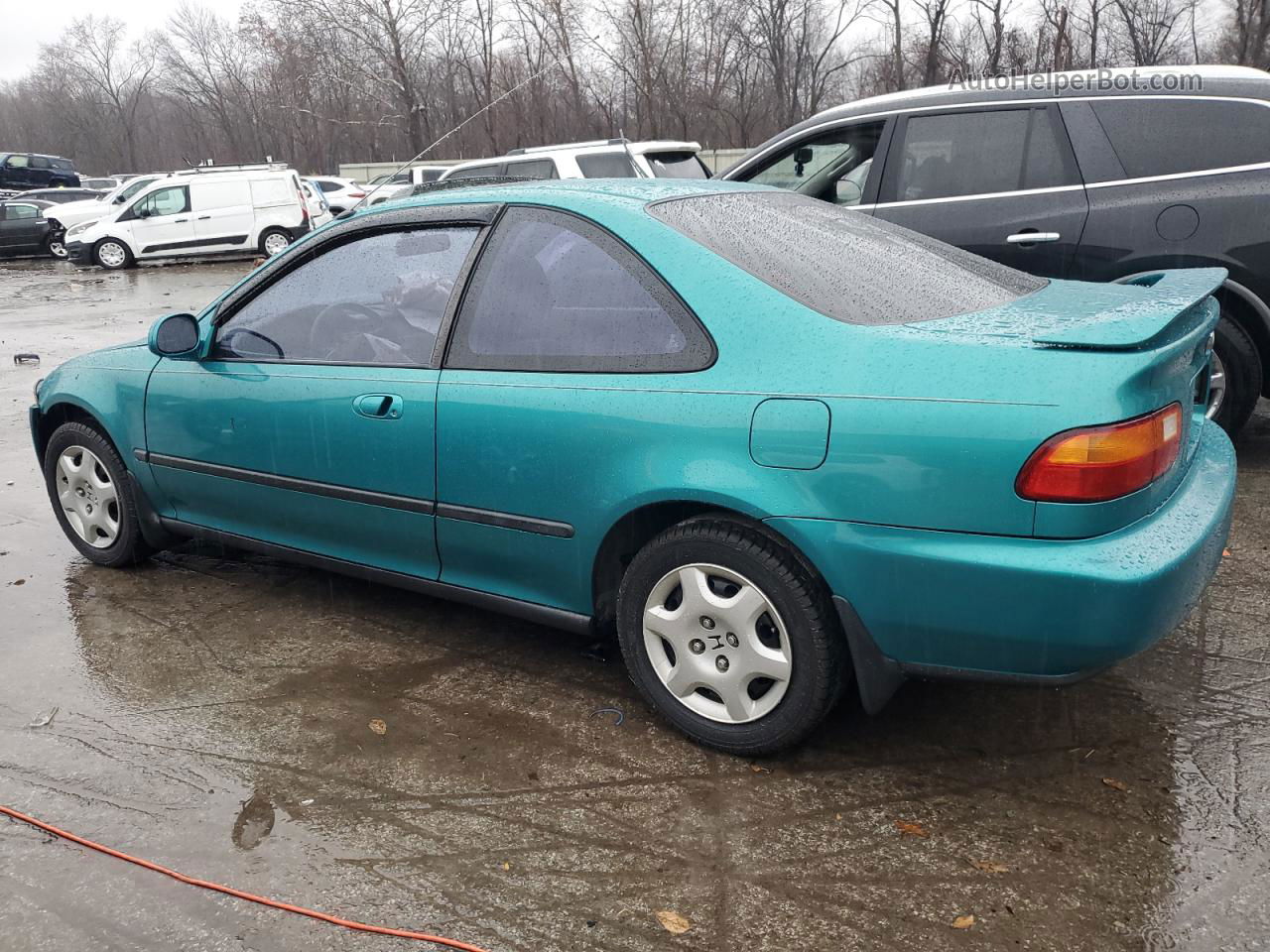 1994 Honda Civic Ex Teal vin: 1HGEJ1123RL019471