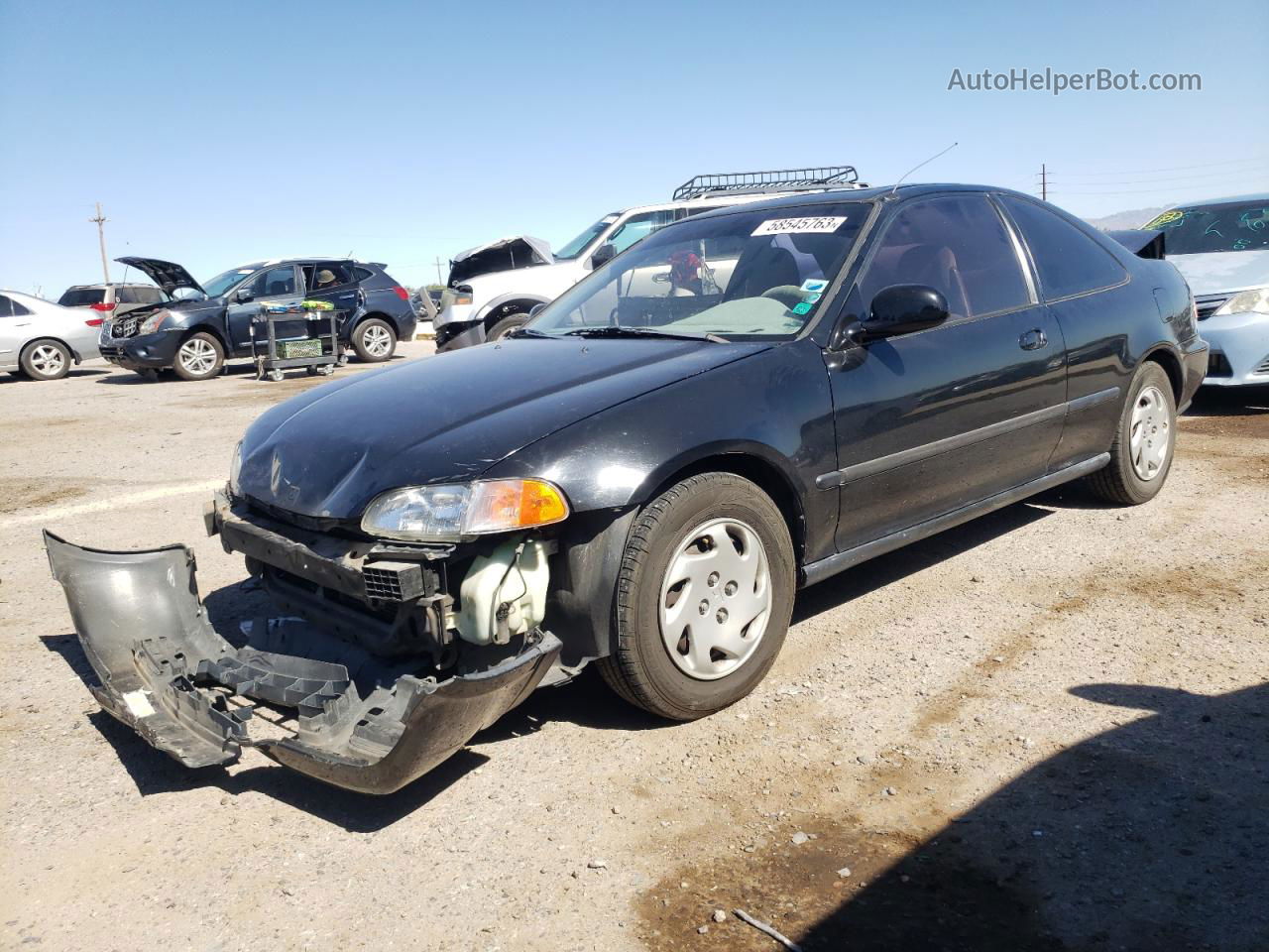 1995 Honda Civic Ex Black vin: 1HGEJ1123SL005320