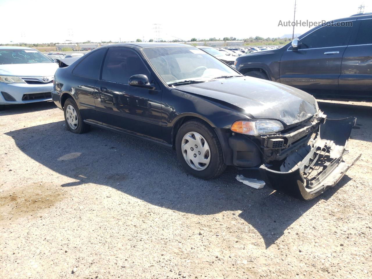 1995 Honda Civic Ex Black vin: 1HGEJ1123SL005320