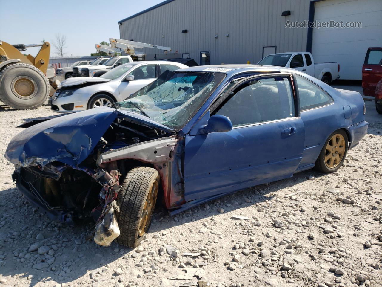 1994 Honda Civic Ex Blue vin: 1HGEJ1126RL033994