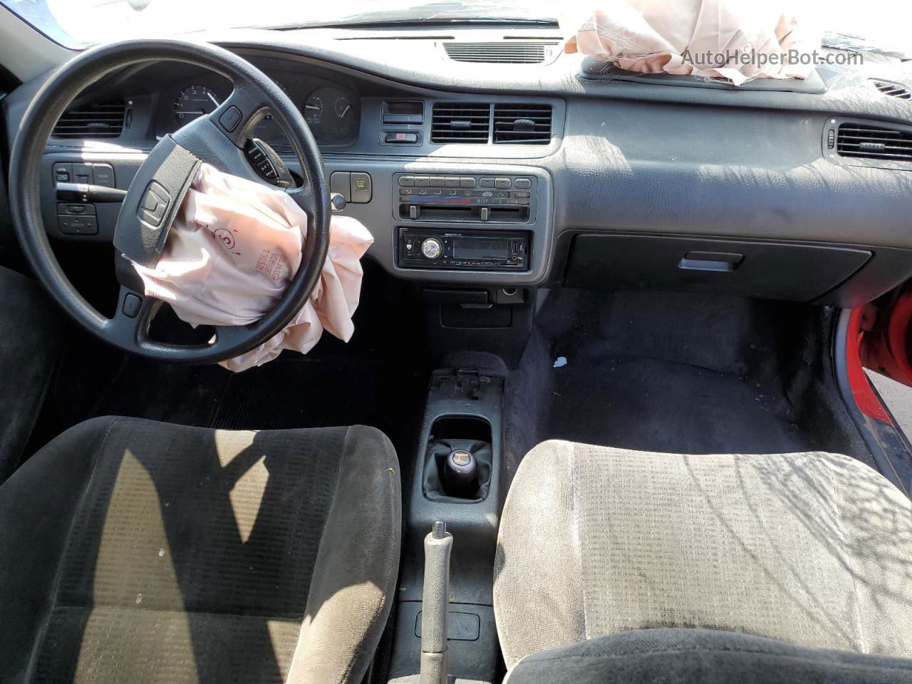 1995 Honda Civic Ex Красный vin: 1HGEJ1127SL046355