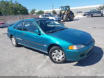 1995 Honda Civic Ex Зеленый vin: 1HGEJ112XSL050979