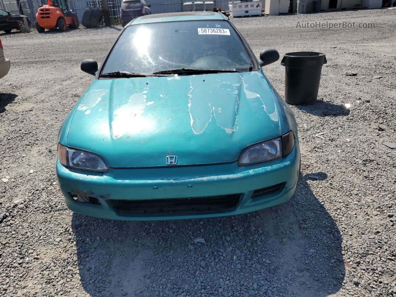 1993 Honda Civic Ex Teal vin: 1HGEJ1150PL039023