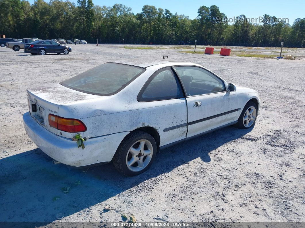 1993 Honda Civic Ex White vin: 1HGEJ1164PL051538