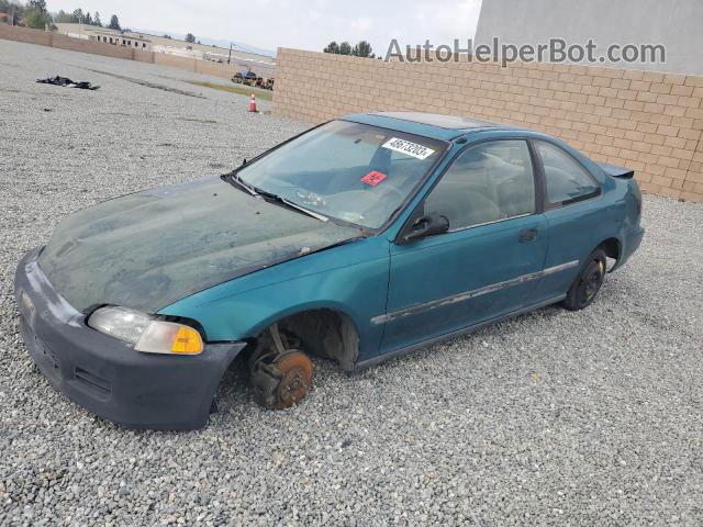 1995 Honda Civic Ex Зеленый vin: 1HGEJ1220SL058653