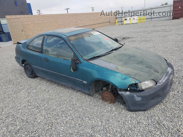 1995 Honda Civic Ex Green vin: 1HGEJ1220SL058653