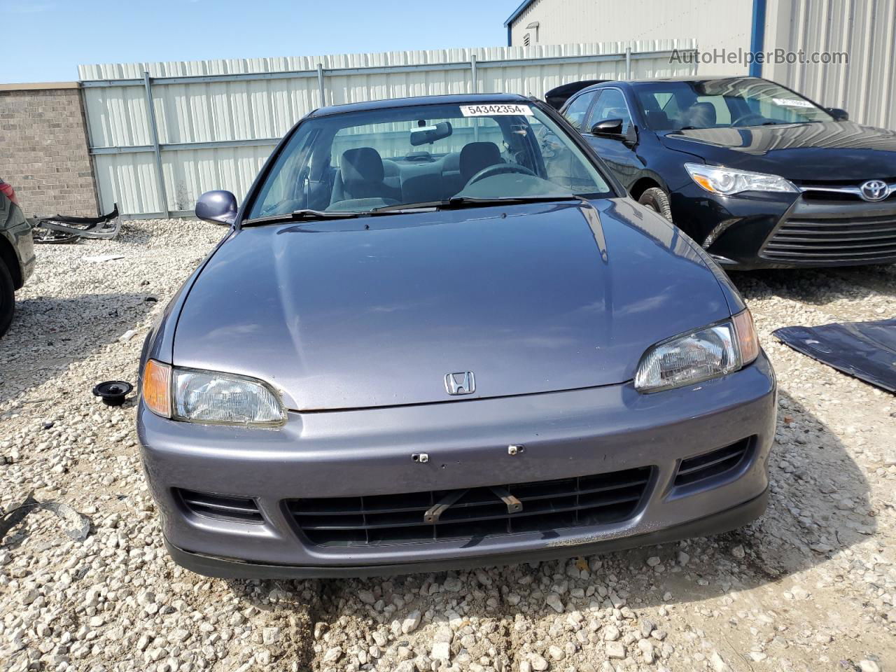 1995 Honda Civic Ex Серебряный vin: 1HGEJ1220SL065585