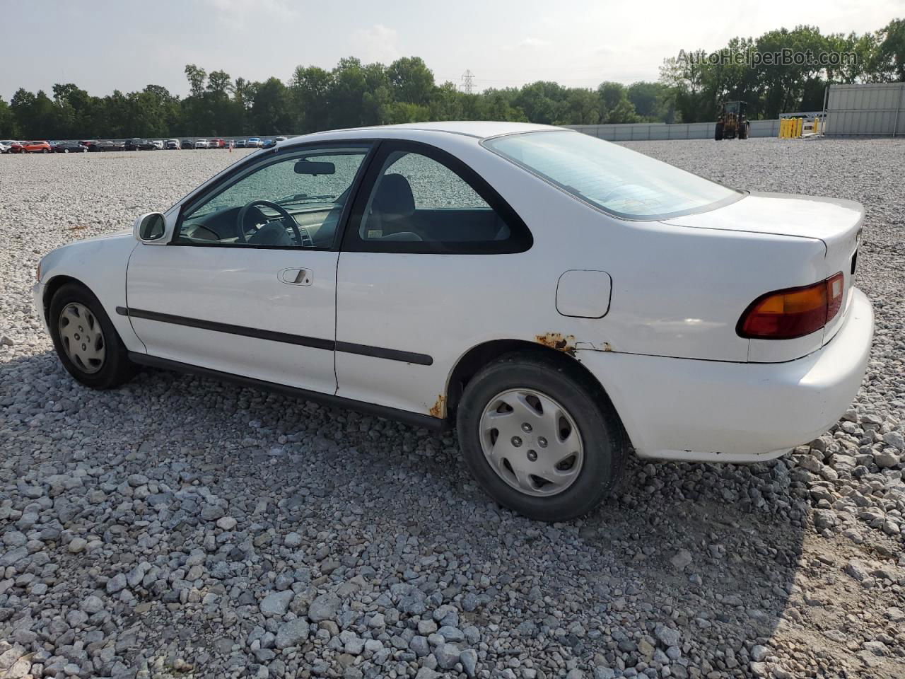 1995 Honda Civic Ex White vin: 1HGEJ1222SL064941