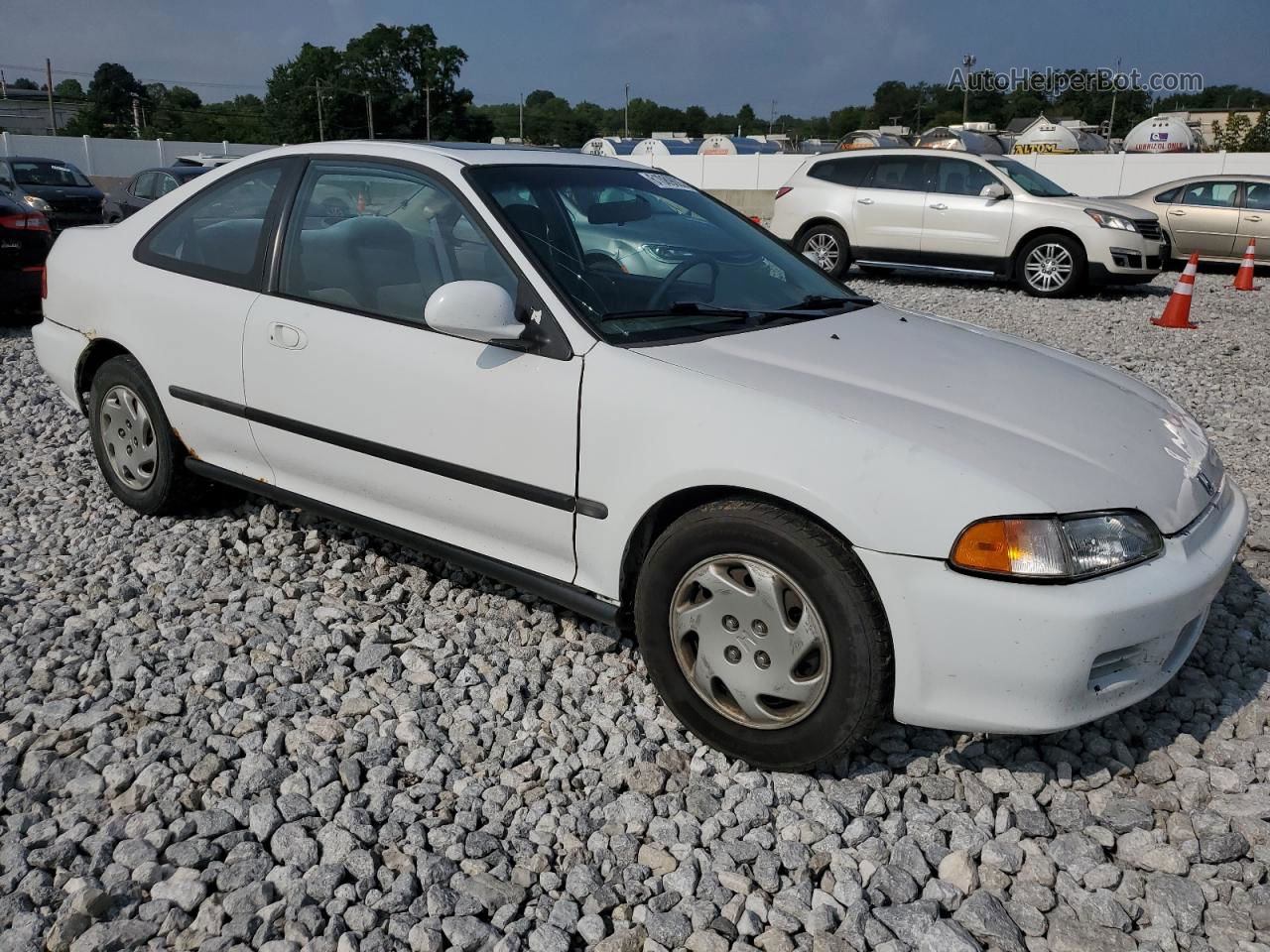 1995 Honda Civic Ex Белый vin: 1HGEJ1222SL064941