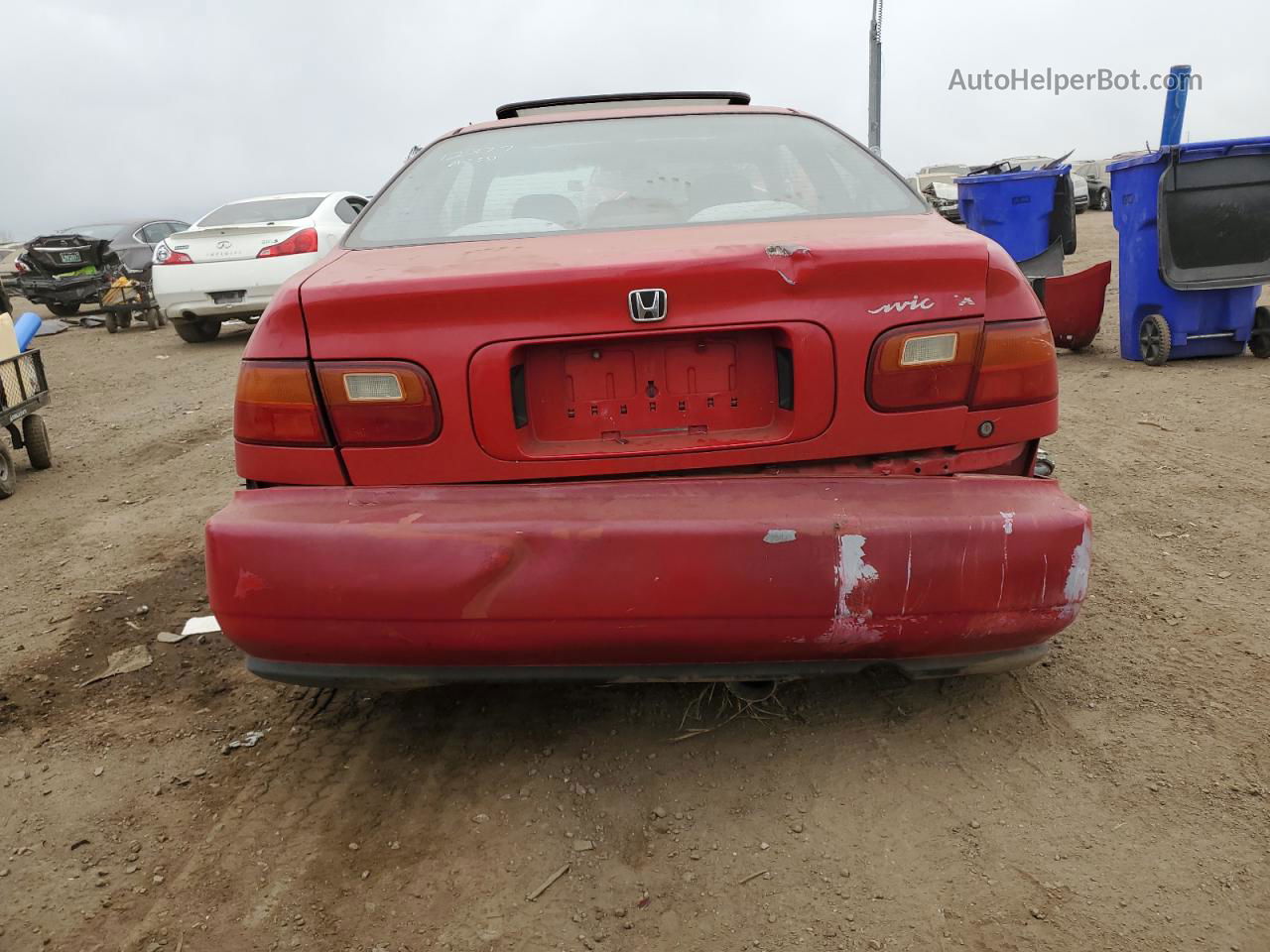 1995 Honda Civic Ex Two Tone vin: 1HGEJ1223SL017918