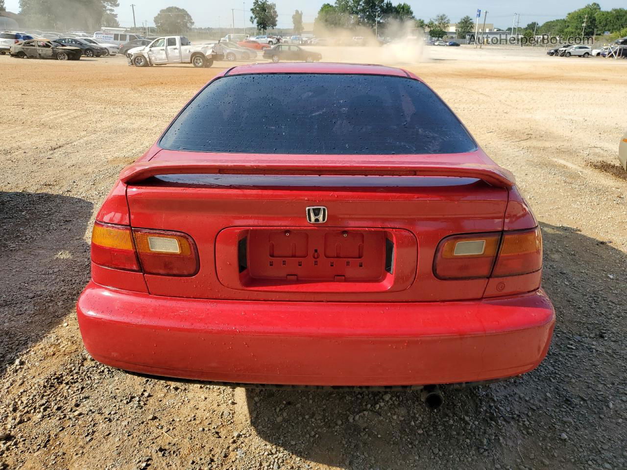 1995 Honda Civic Ex Red vin: 1HGEJ1224SL023064