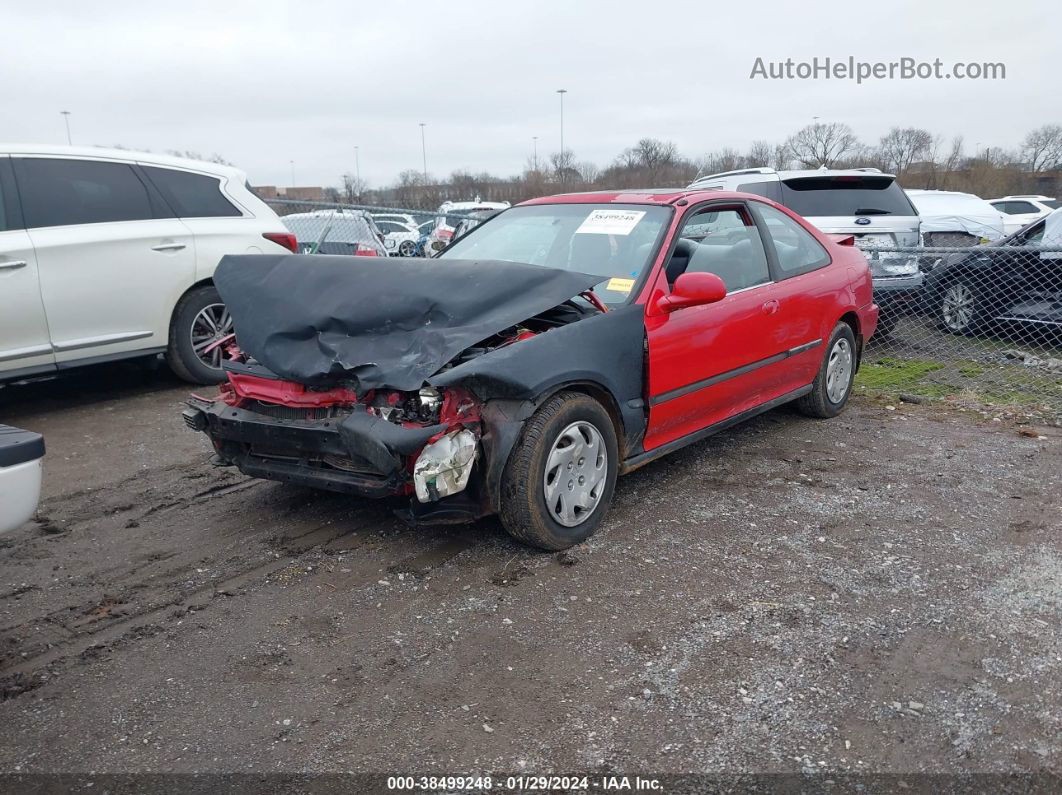 1994 Honda Civic Ex Red vin: 1HGEJ1228RL000297