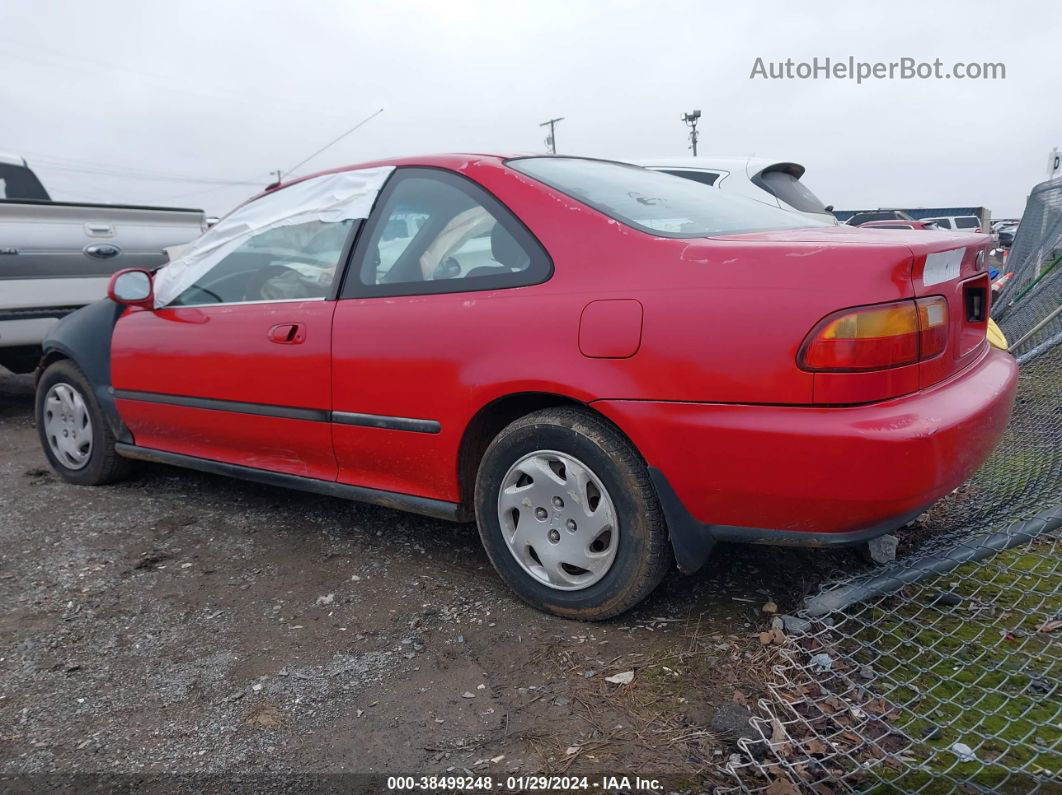 1994 Honda Civic Ex Red vin: 1HGEJ1228RL000297